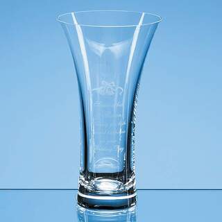 21.5cm Neptune Plain Trumpet Vase
